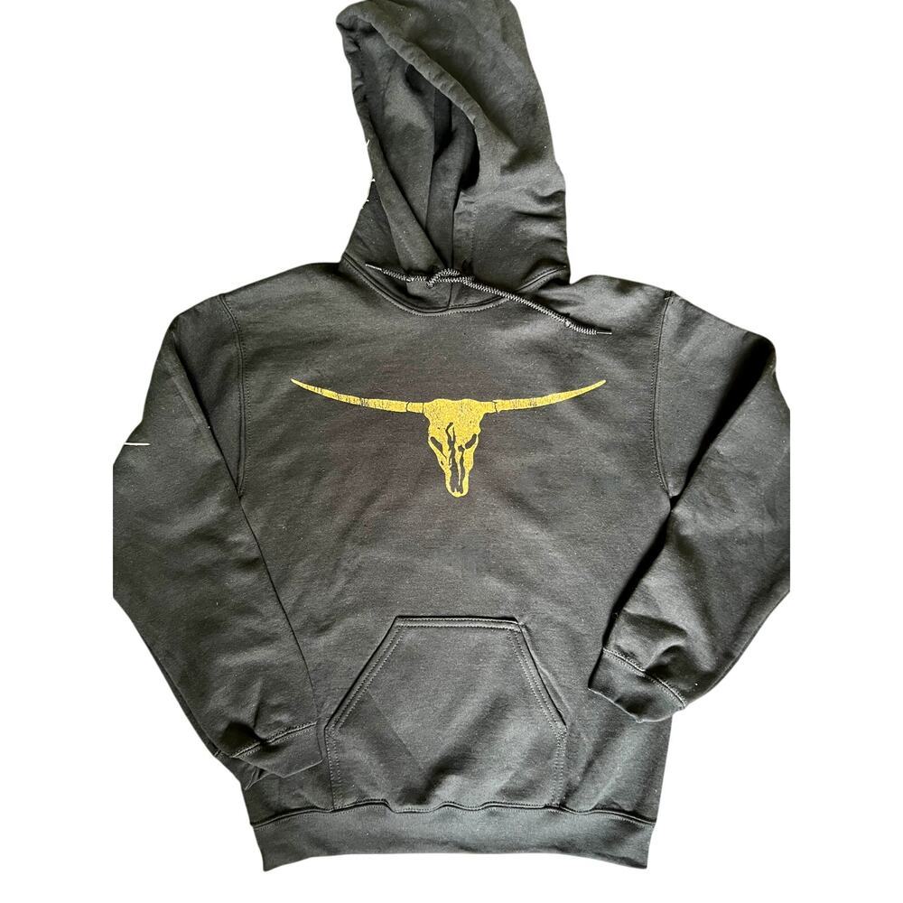 NWT Brooks & Dunn men's black sweatshirt hoodie size S